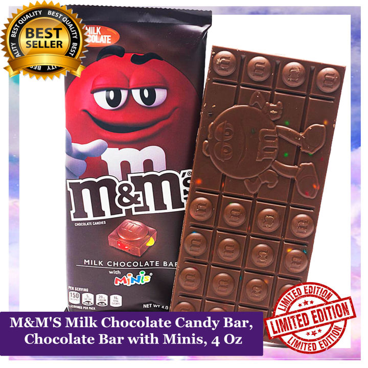 M and m store chocolate bar