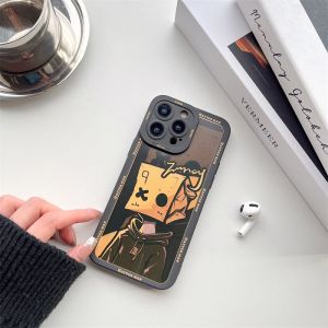 MOR Case iPhone X XS XR 11 Casing Softcase Character Kartun XO paper bag Orange
