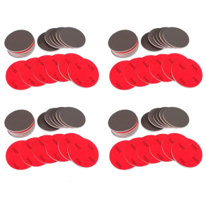 20 cái vòng khối mài Mặt phím đàn cho chế biến gỗ kim loại và xe refinishing khô ướt giấy nhám Pads Đối với trang chủ cải thiện