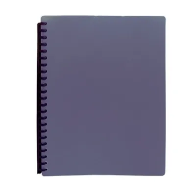 KT Plain Clear Book Refillable Long 20 Pockets