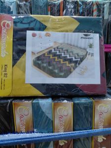 (COD)Seprai ivanka ukuran 180x200 Free 2 Sarung Bantal