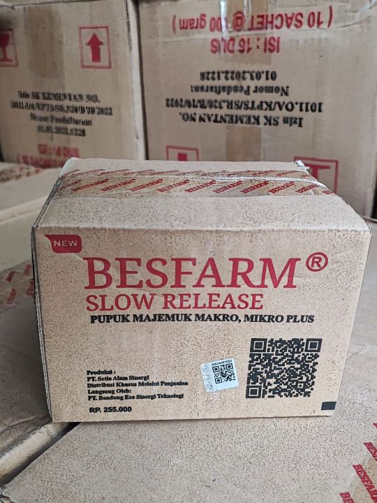 1 BOX PUPUK NEW BESFARM BEST FARM PILLLOW SLOW RELEASE PUPUK MAJEMUK MAKRO DAN MIKRO ORIGINAL