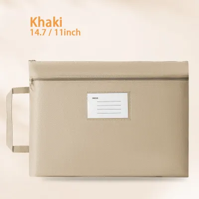 File Organizer Long Bond Paper Organizer Document Receipt Folder Double Layers Waterfroof