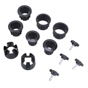 12Pcs Parasol Base Support Hole Rings Plug Cover Patio Umbrella Stand Replacement Screw Hand Knob For Patio Tables