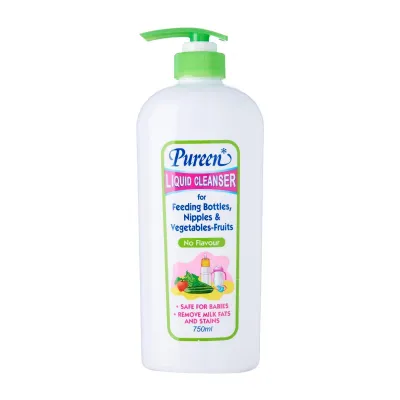 Pureen Liquid Cleanser For Feeding Bottles Nipples Vegetables And Fruits No Flavour