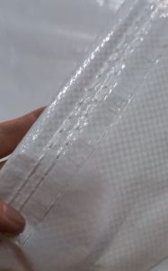 Bao tải trắng/Bao tải dứa 50kg tráng nilong chống ướt khổ 55x90cm  60cm x110cm hàng công ty dày trắng đẹp