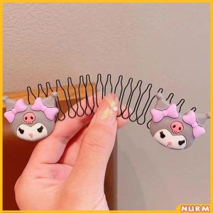 Nurm Childrens Hair Comb Headband For Kids girl Cartoon Ponytail Clip Children Buckle Fixing Hairpin