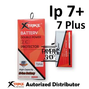 XTRIKE Baterai Double Power Ip 7+ 7 PLUS Batre Batrai Baterai Battery Compatible for Iphone