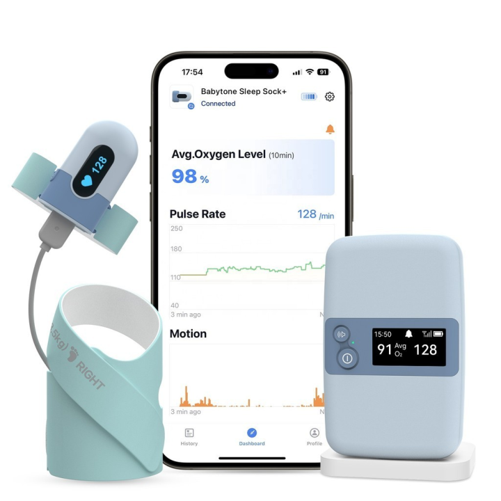 Wellue Viatom BabyO2 S2 Heart Rate Monitor Sensor Baby Pet Monitors ...