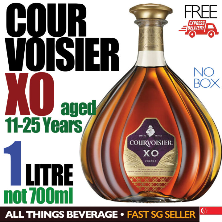 Courvoisier XO Cognac 1000ml not 700ml - EXPRESS Delivery (No Box