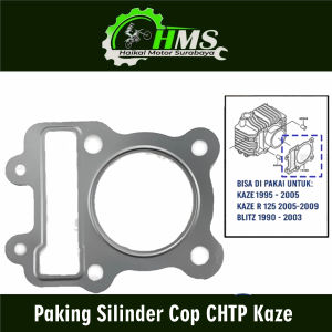 Paking Silinder Cop CHTP Kaze - Gasket Packing Peking Cylinder Silinder Block Head Kop Atas Kawasaki