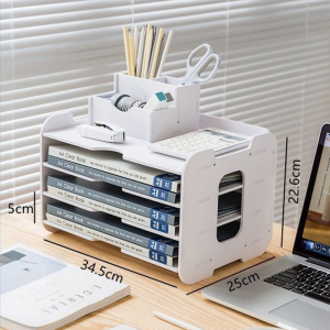 ชั้นวางเอกสาร ชั้นวางเอกสาร a4 ชั้นใส่เอกสาร ชั้นเอกสาร ถาดใส่เอกสาร ถาดเก็บเอกสารA4 ตะกร้าใส่เอกสาร ชั้นวางของ ชั้นเก็บเอกสาร