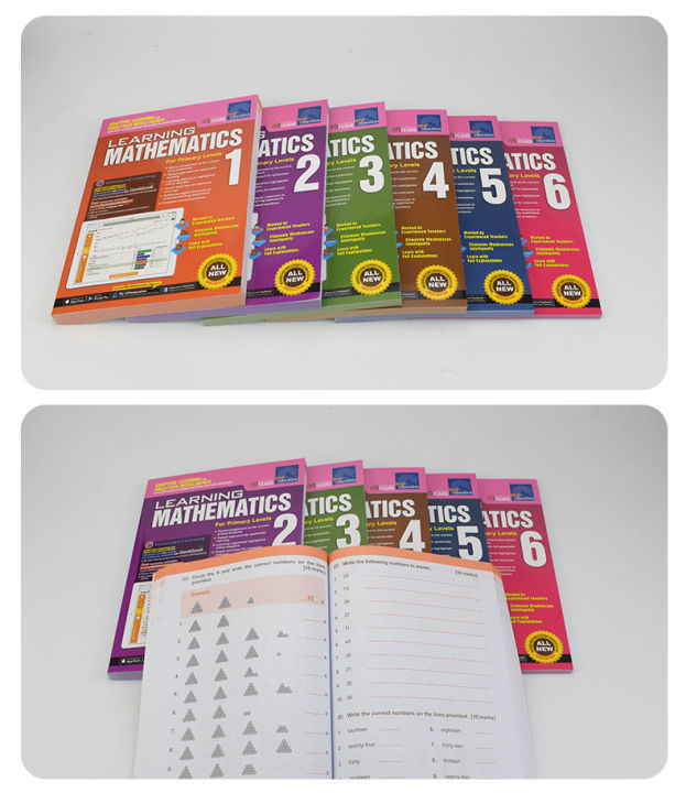 Fascicle SAP Learning Mathematics Book Grade 1-6/Kindergarten Child ...