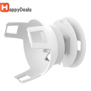 Wall-mounted Speaker Box Storage Rack Space Saving Mini Speaker Bracket Built-in Cable Management for Echo Pop