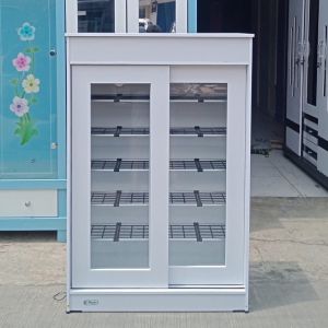 SUDAH RAKIT !!! Lemari Sepatu / Rak Sepatu Partikel