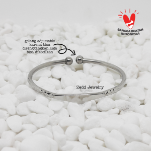 Gelang Monel Anti Step + Untuk Anak dan Dewasa + Model Tribisono + Membantu Meminimalisir Terjadinya Kejang / Step Pada Anak