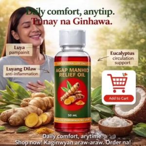 2pcs Agap Manhid Relief oil 50 ml