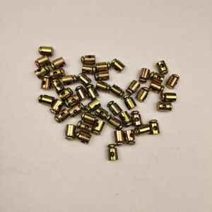50Pcs Heavy Duty Throttle Cable Clamp Motorcycle Cable Stop Bolt Pin Wire Rope Fixing Buckle