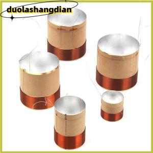 [Duola] 1pcs Loa cuộn dây bằng giọng nói bện đồng dẫn Bass cuộn dây bằng giọng nói 2 lớp loa nhôm cuộn dây bằng giọng nói phụ kiện sửa chữa