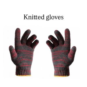 Latex gloves Knitted gloves breathable & non-slip 乳胶手套 针织手套 透气防滑