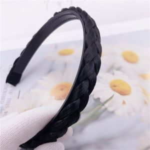 Bando Kepang Mutiara | Bando Kepang Rambut Model Kepang Hias Mutiara Gaya Korea Kekinian Kepang Rambut | Bando Rambut Kepang Korea | Bando Korea | Bando Stylish Bandana SH L24