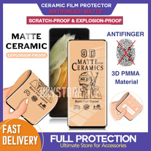 OPPO Reno 4 Pro / Reno 5 Pro Full Curve Soft Clear Matte Ceramic Screen Protector