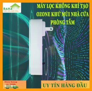 MÁY LỌC KHÔNG KHÍ TẠO OZONE KHỬ MÙI NHÀ CỬA PHÒNG TẮM "BAHAMAR" tỏa ion làm sạch không khi và khử mùi giúp  không trí trong lành tốt cho cuộc sống và sinh hoạt