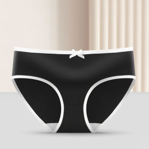 Lizida Seluar Dalam Wanita Seluar Dalam Ikatan Simpul Seluar Kapas Imut Antibakteria Di Bahagian Tengah Pinggang Yang Comel