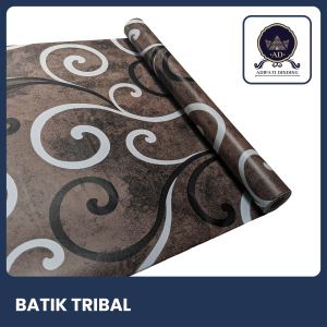Adipatidinding - Wallpaper Dinding Motif Batik Tribal Ukuran 45 Cm x 10 Meter Wallpaper Stiker Dinding Motif Batik Tribal Wallstiker Motif Batik Tribal Dekorasi Dinding Dekorasi Rumah Dekorasi Ruang Tamu Dekorasi Kamar Tidur