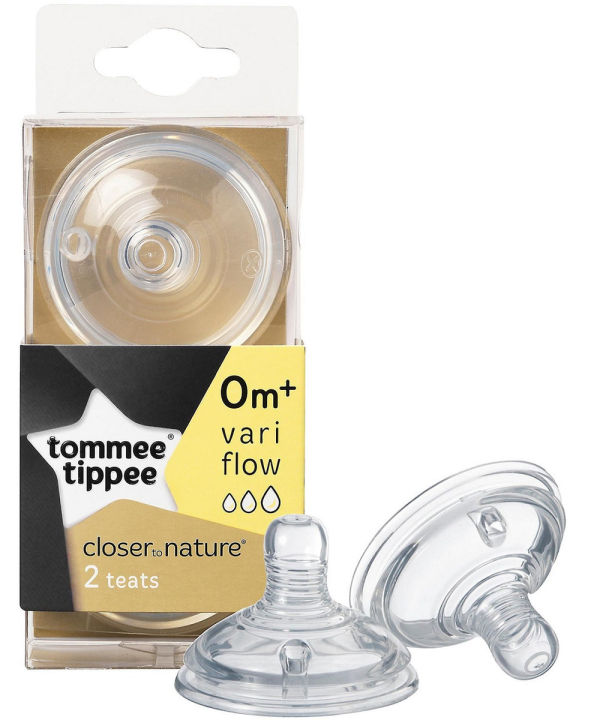 Flows] Tommee Tippee BPA-Free Closer To Nature Super Soft Teat
