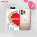 SOLOVE เคส iPhone 17 เคสกันกระแทก Magsafe แรงดูดสูง พรีเมี่ยม ไม่เหลืองง่าย ไอโฟนทุกรุ่น. 