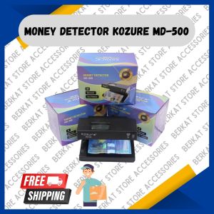 Money Detector Kozure MD-500 Lampu UV Deteksi Uang Palsu Kozure MD500