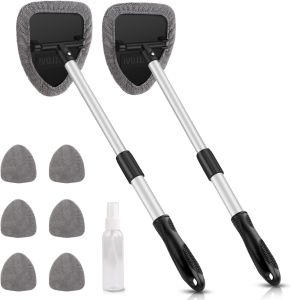 AstroAI 21" Extra-Long Windshield Cleaner Tool & Car Interior Detailing Kit
