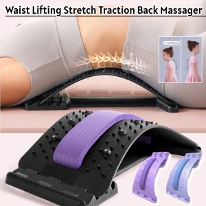 [Improve Hunchback/Relieve Pain/Reduce Wiast Belly] Back Massager Automatic Adjustment Soothing Back Pain Massager Magnetic Therapy Acupuncture Dual Function Correct Posture Slim Full Body Shoulder Massager