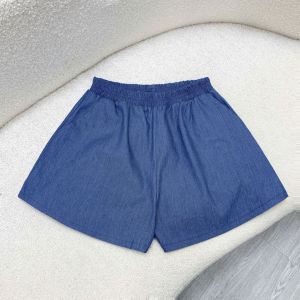 Set bộ sơ mi bigsize nữ sơ mi kiểu tay ngắn kèm quần đùi dáng A vintage vải jean giấy mềm mát - SET856