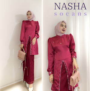NASHA setelan kebaya: BRUKAT CORNELY Mewah Premium untuk Pesta Kondangan Wisuda