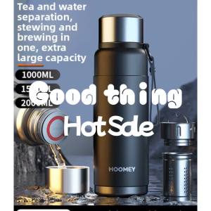 316 Stainless Steel Insulated Cup for Men Large Capacity 2025 New Winter 2000ml Tea Brewing Cup Large Water Bottle