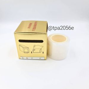 แลปพลาสติก ป้องกันอากาศสัมผัส กล่องสีทอง ที่ใช้ตัดในตัวกล่อง 42mm x 200mm