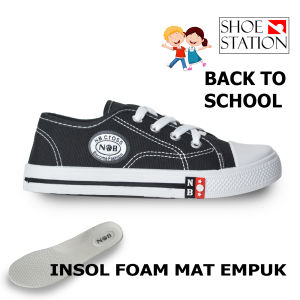 Sepatu NB Sekolah Anak Baru SD SMP SMA Size 29-43 Bot Pendek TALI