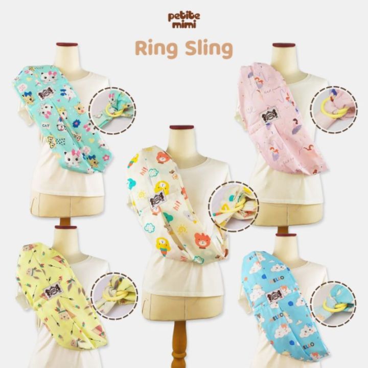 Petite mimi gendongan ring sling new motif Lazada Indonesia - Main Image