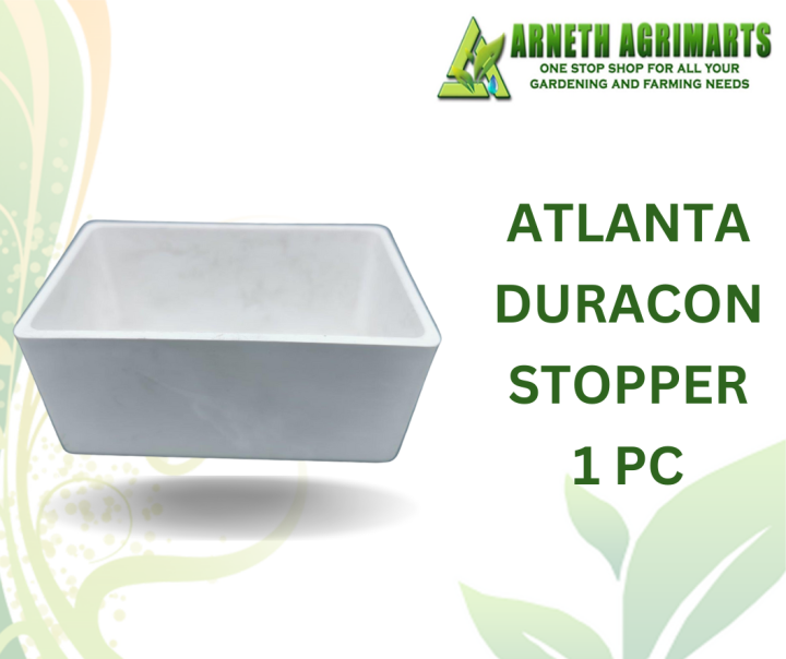 ATLANTA DURACON END CUP STOPPER FOR DOWNSPOUT HYDROPONICS NFT CHANNEL