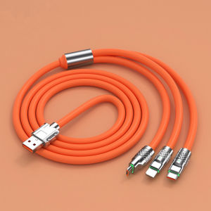 Gotrays 120W 10A Super Fast Charge Type-C Liquid Silicone Cable Quick Charge Cable Micro Usb Cable