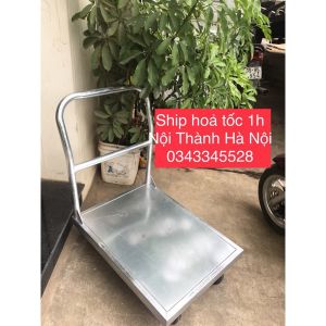 Xe Đẩy Hàng tải 700kg siêu chắc khỏe bánh xe lớn 160 mm