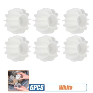 6 cái mới tái sử dụng máy giặt túi lọc nổi lông xơ Catcher Lông thú cưng removel bụi bẩn Bộ sưu tập Lưới Bóng giặt dụng cụ làm sạch