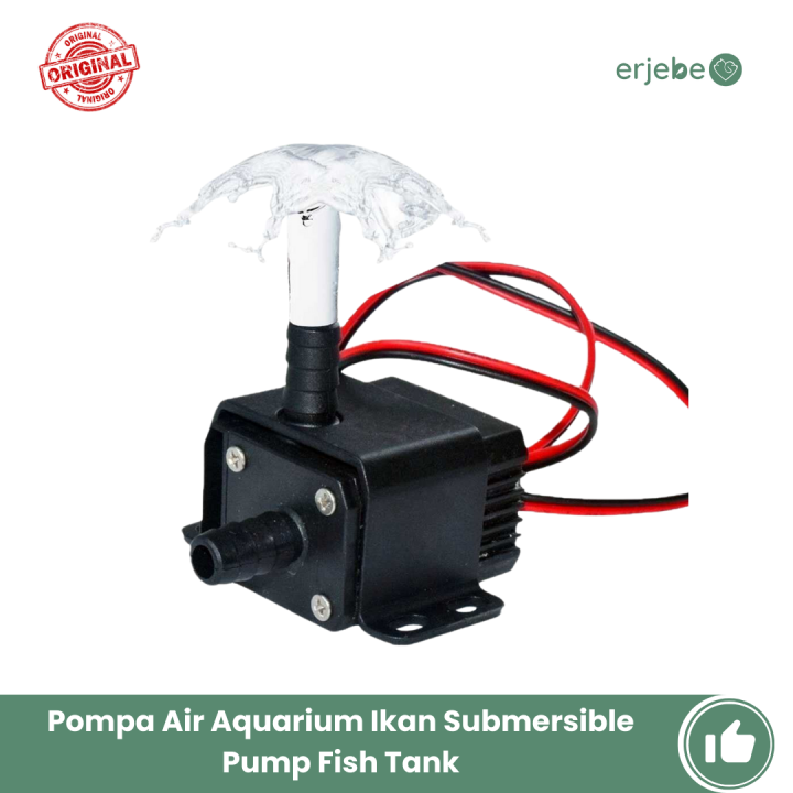 Pompa Air Aquarium Ikan Submersible Pump Fish Tank/pompa air mini pompa air untuk kolam ikan