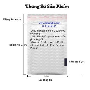 [HCM][SIÊU RẺ-L] 100 Túi bóng khí - Túi nilong lót bóng khí xốp hơi ship gửi hàng gói hàng đóng hàng an toàn