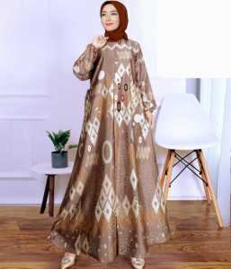 Gamis Laura terbaru / Dress silk Premium / Gamis tranding M-6L
