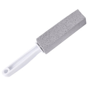 1PC Toilets Cleaner Stone Natural Pumice Stone Toilets Brush Quick Cleaning Stone with Long Handle Tile Sink Bathtubs Scrubber Cleaning Tool