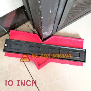 Penggaris Contour 25cm Duplicator Gauge Ruler 10" Inch Copy Gauge Sudut Kontur M137