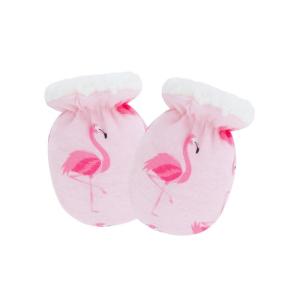 Ấm cúng bé chống trầy xước găng tay Găng tay đàn hồi Vải dễ chịu ấm lấy găng tay chống ngăn trầy xước mặt